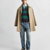 Chambray Collar Striped Heavy Rugger Chambray Collar Striped Heavy Rugger