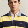 Chambray Collar Striped Heavy Rugger Chambray Collar Striped Heavy Rugger