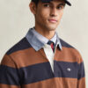Chambray Collar Striped Heavy Rugger Chambray Collar Striped Heavy Rugger