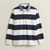 Chambray Collar Striped Heavy Rugger Chambray Collar Striped Heavy Rugger