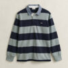Chambray Collar Striped Heavy Rugger Chambray Collar Striped Heavy Rugger