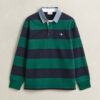 Chambray Collar Striped Heavy Rugger Chambray Collar Striped Heavy Rugger