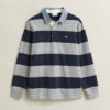 Chambray Collar Striped Heavy Rugger Chambray Collar Striped Heavy Rugger