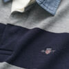 Chambray Collar Striped Heavy Rugger Chambray Collar Striped Heavy Rugger
