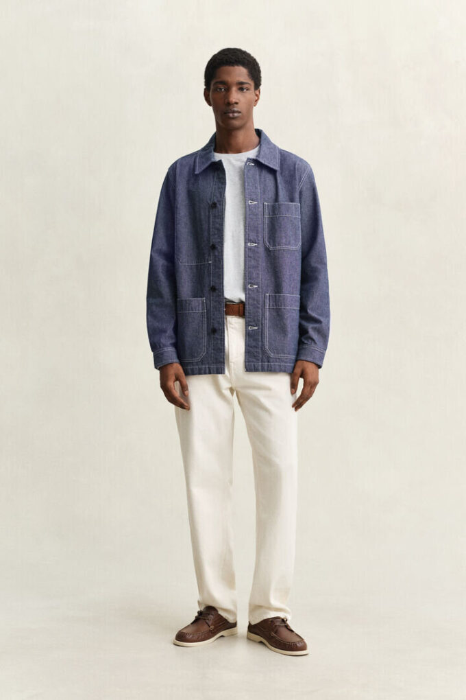 Chambray Overshirt Chambray Overshirt