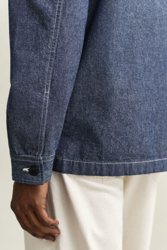 Chambray Overshirt Chambray Overshirt