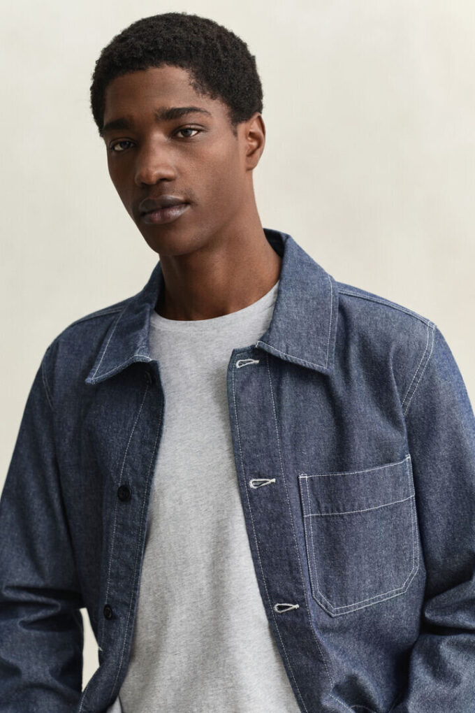 Chambray Overshirt Chambray Overshirt