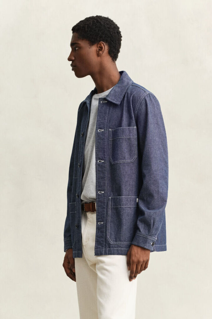 Chambray Overshirt Chambray Overshirt