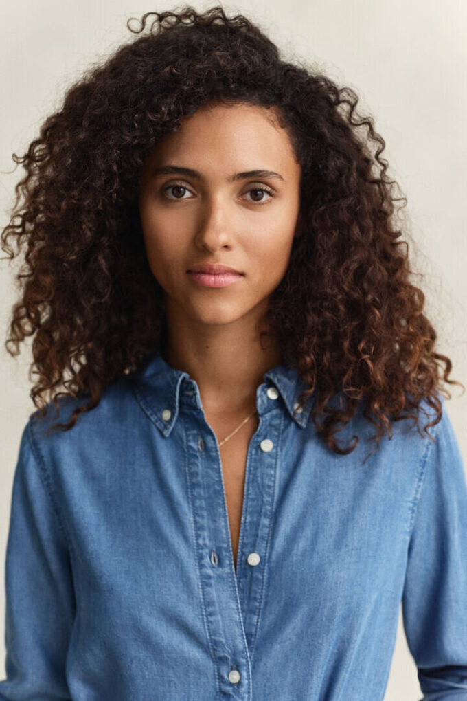 Chambray Shirt Dress Chambray Shirt Dress