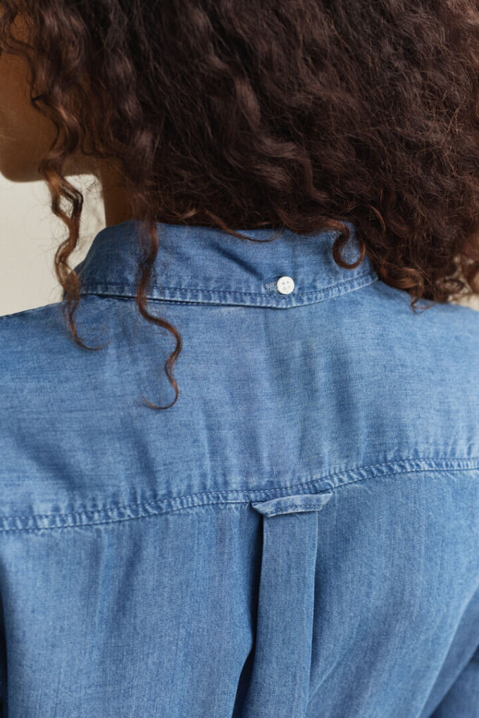 Chambray Shirt Dress Chambray Shirt Dress