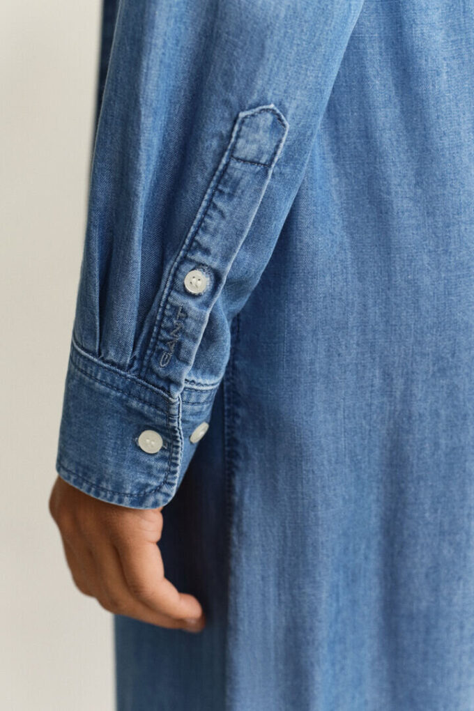 Chambray Shirt Dress Chambray Shirt Dress