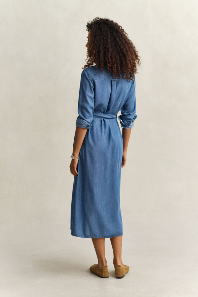 Chambray Shirt Dress Chambray Shirt Dress