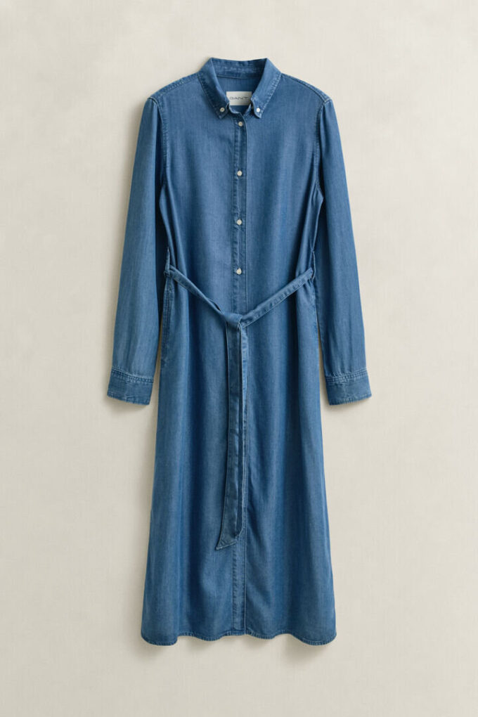 Chambray Shirt Dress Chambray Shirt Dress