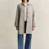 Checked Car Coat Checked Car Coat
