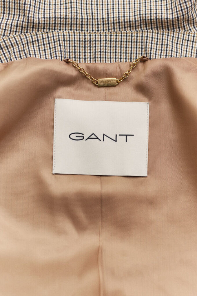 Checked Car Coat Checked Car Coat