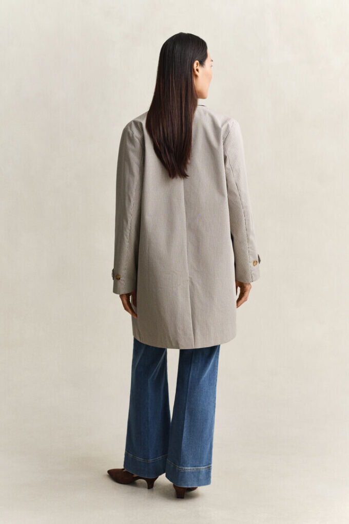 Checked Car Coat Checked Car Coat