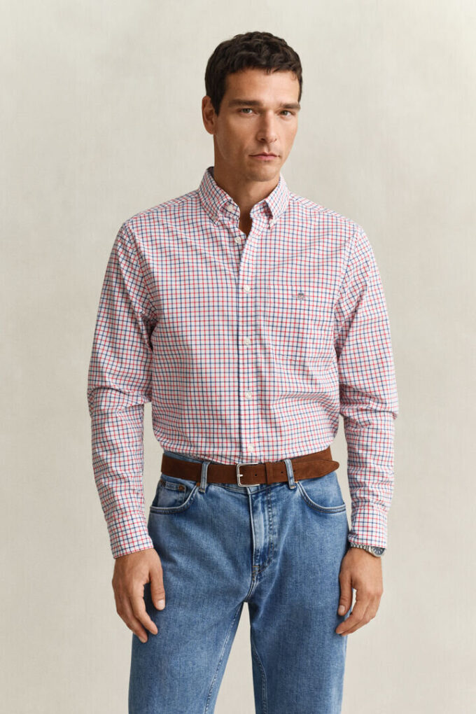Checked Classic Poplin Shirt Checked Classic Poplin Shirt