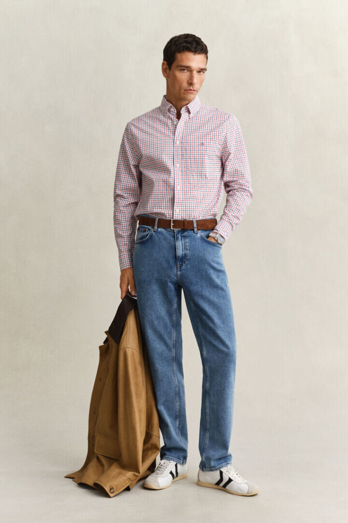 Checked Classic Poplin Shirt Checked Classic Poplin Shirt