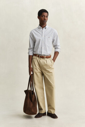 checked classic poplin shirt 2 2 330x495 - Checked Classic Poplin Shirt