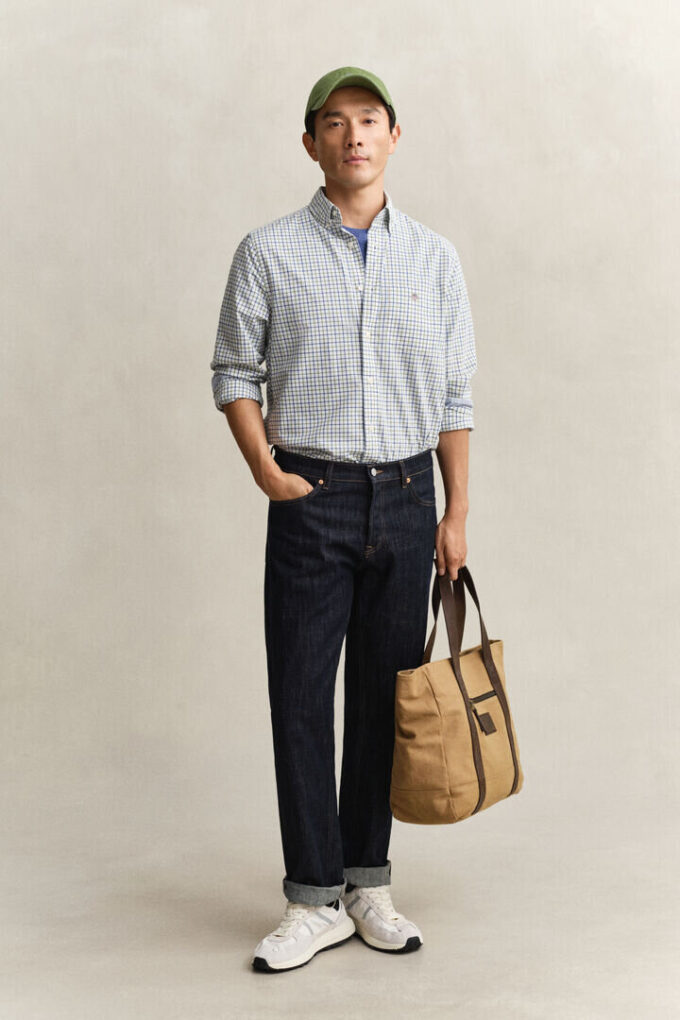 Checked Classic Poplin Shirt Checked Classic Poplin Shirt