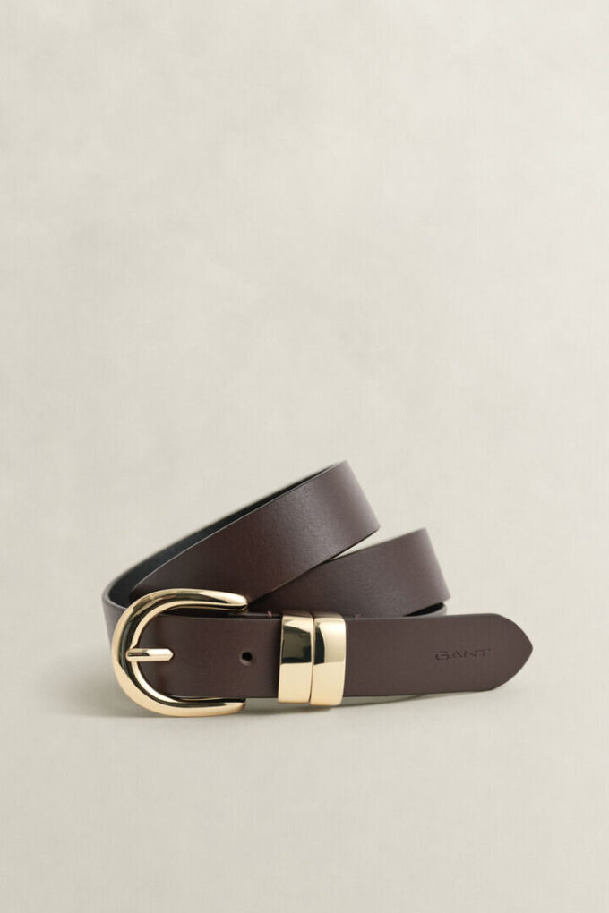 Chunky Keeper Leather Belt Chunky Keeper Leather Belt