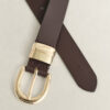 Chunky Keeper Leather Belt Chunky Keeper Leather Belt