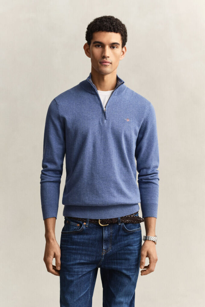 Classic Cotton Half-Zip Sweater Classic Cotton Half-Zip Sweater