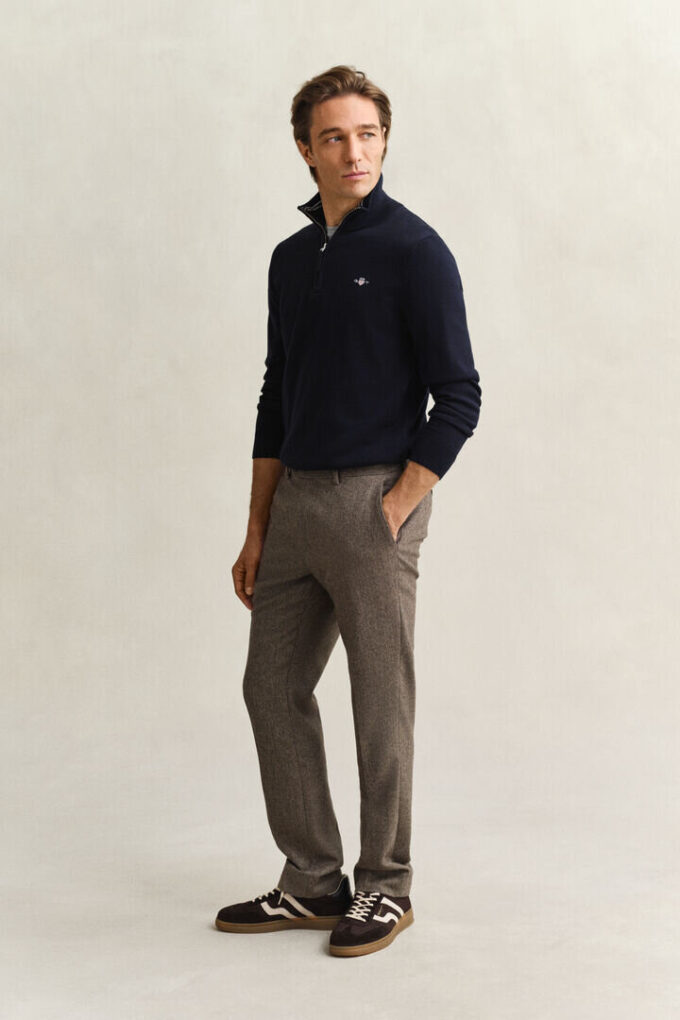 Classic Cotton Half-Zip Sweater Classic Cotton Half-Zip Sweater