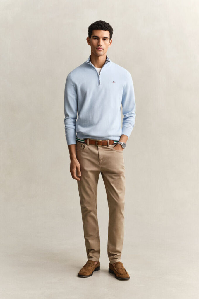 Classic Cotton Half-Zip Sweater Classic Cotton Half-Zip Sweater