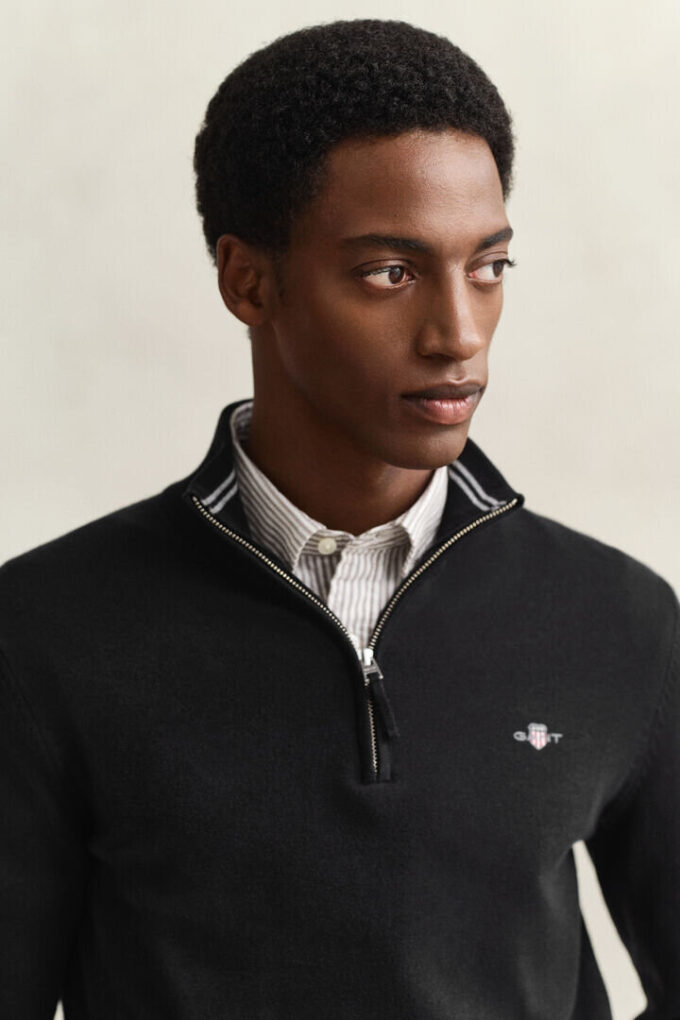 Classic Cotton Half-Zip Sweater Classic Cotton Half-Zip Sweater