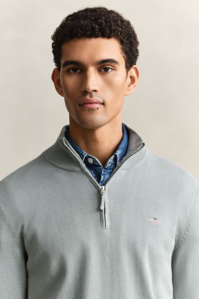 Classic Cotton Half-Zip Sweater Classic Cotton Half-Zip Sweater