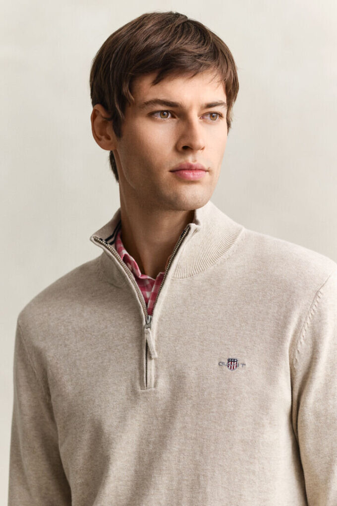 Classic Cotton Half-Zip Sweater Classic Cotton Half-Zip Sweater