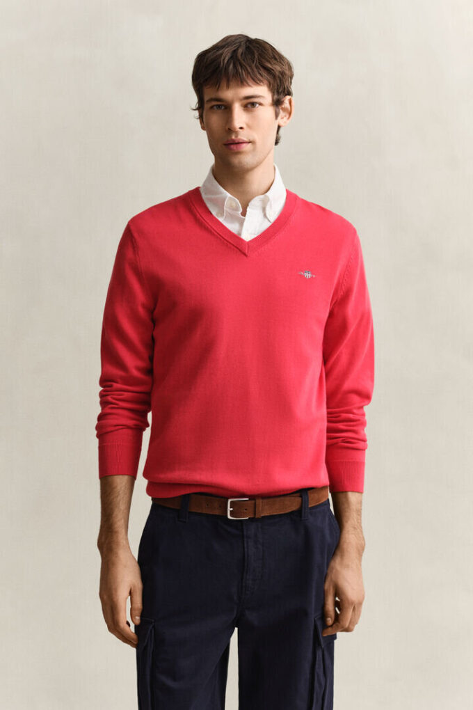 Classic Cotton V-Neck Sweater Classic Cotton V-Neck Sweater