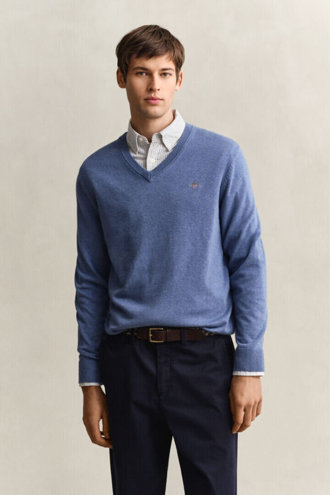 Classic Cotton V-Neck Sweater Classic Cotton V-Neck Sweater