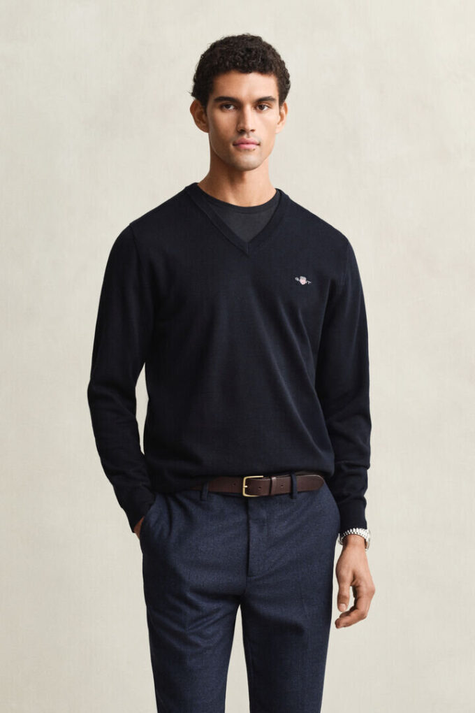 Classic Cotton V-Neck Sweater Classic Cotton V-Neck Sweater