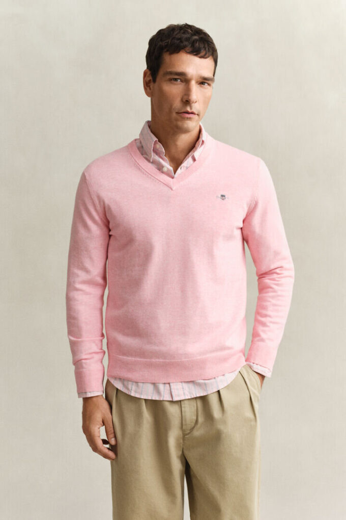 Classic Cotton V-Neck Sweater Classic Cotton V-Neck Sweater