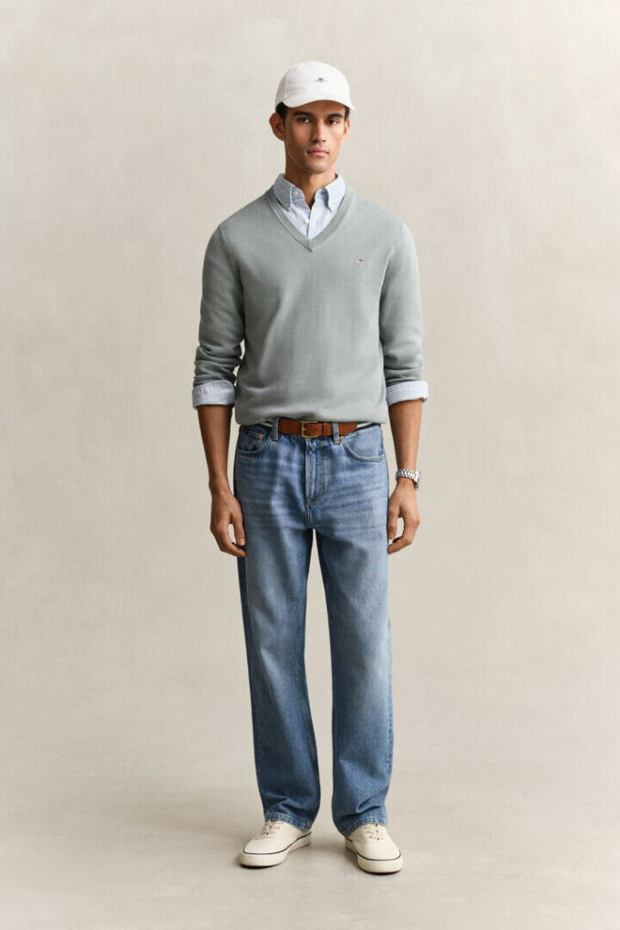 Classic Cotton V-Neck Sweater Classic Cotton V-Neck Sweater