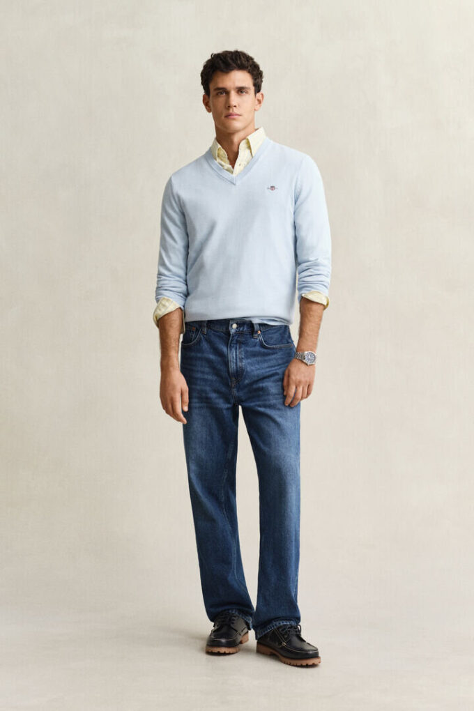 Classic Cotton V-Neck Sweater Classic Cotton V-Neck Sweater