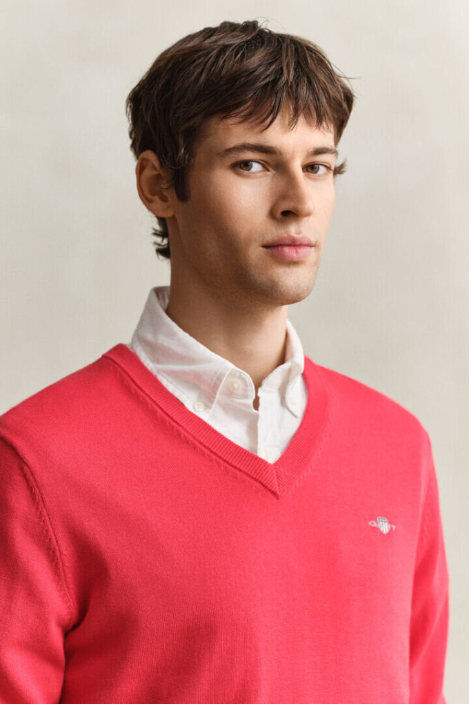 Classic Cotton V-Neck Sweater Classic Cotton V-Neck Sweater