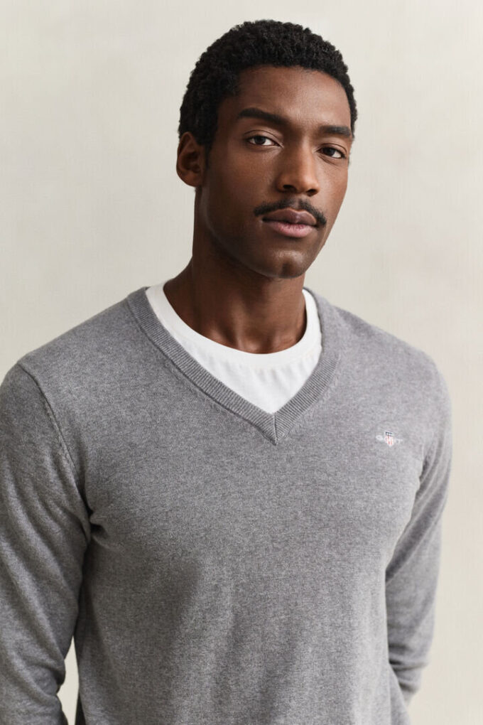 Classic Cotton V-Neck Sweater Classic Cotton V-Neck Sweater