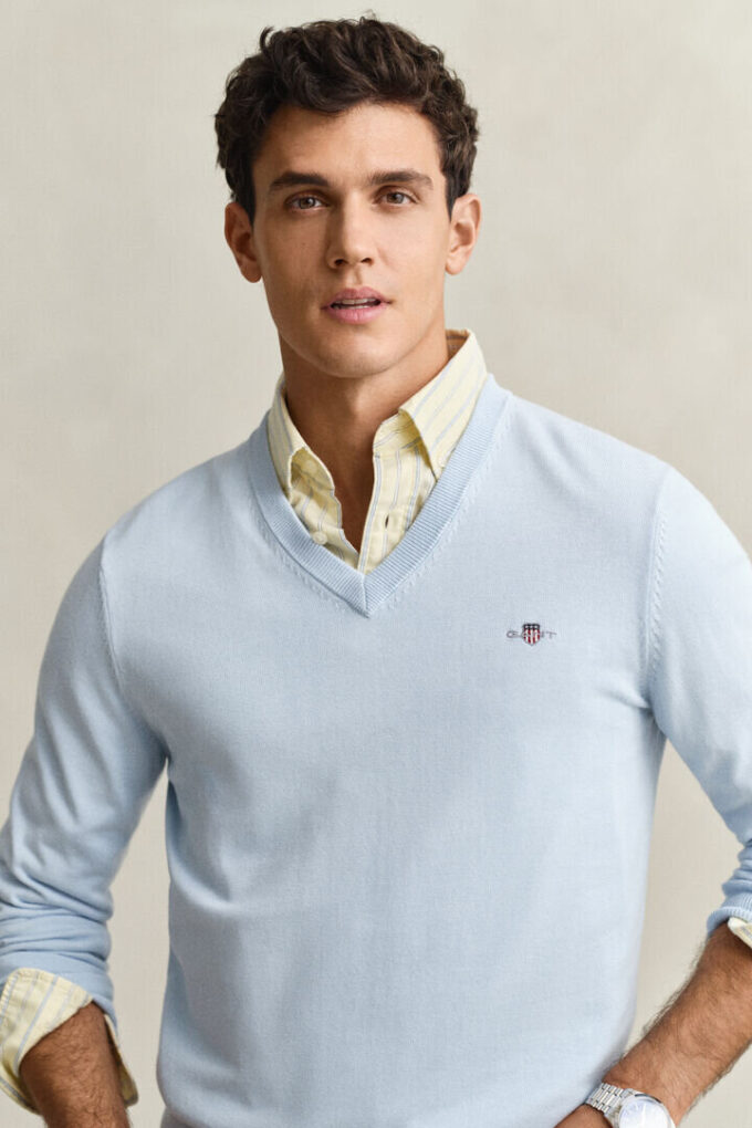 Classic Cotton V-Neck Sweater Classic Cotton V-Neck Sweater