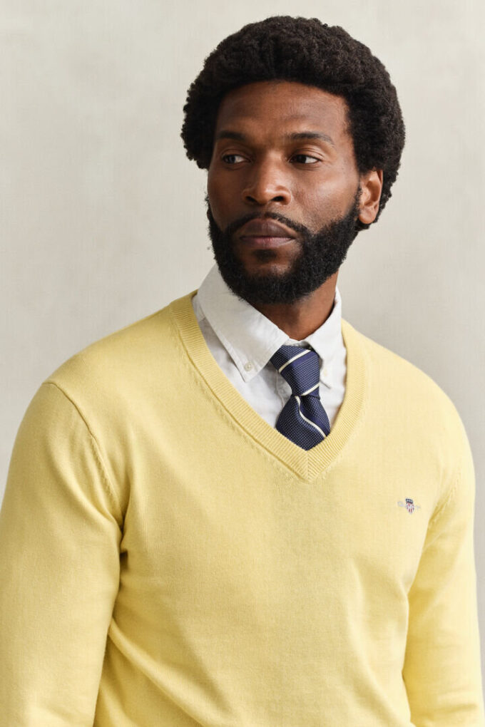 Classic Cotton V-Neck Sweater Classic Cotton V-Neck Sweater