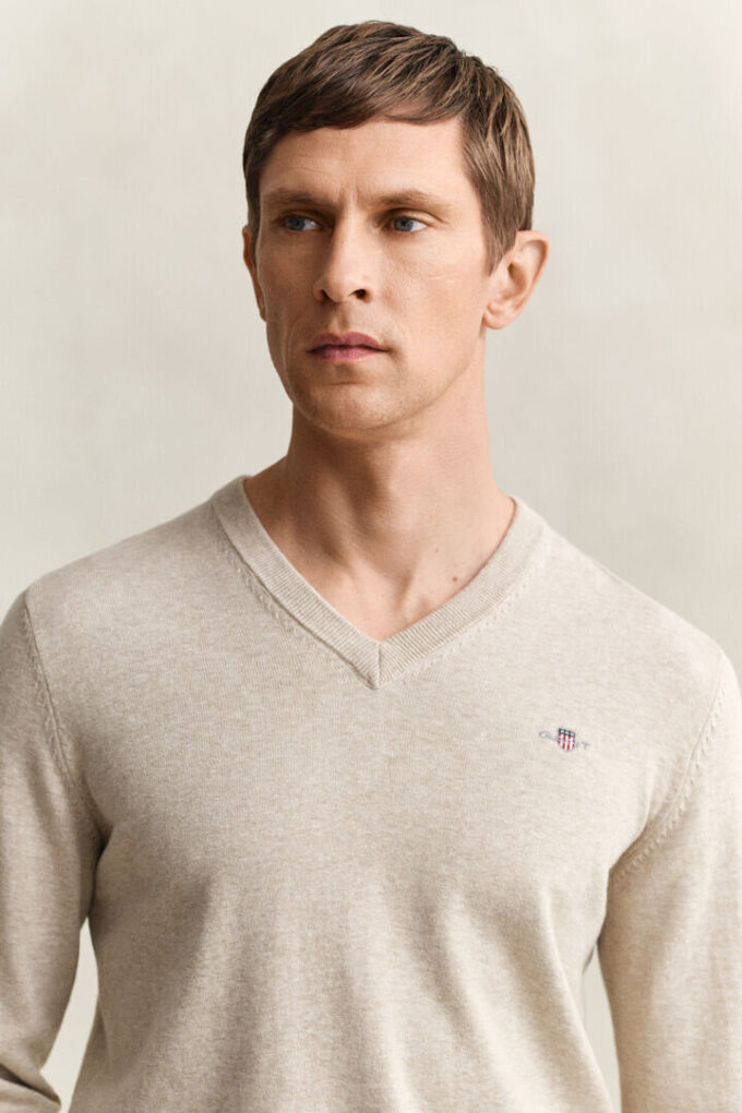 Classic Cotton V-Neck Sweater Classic Cotton V-Neck Sweater