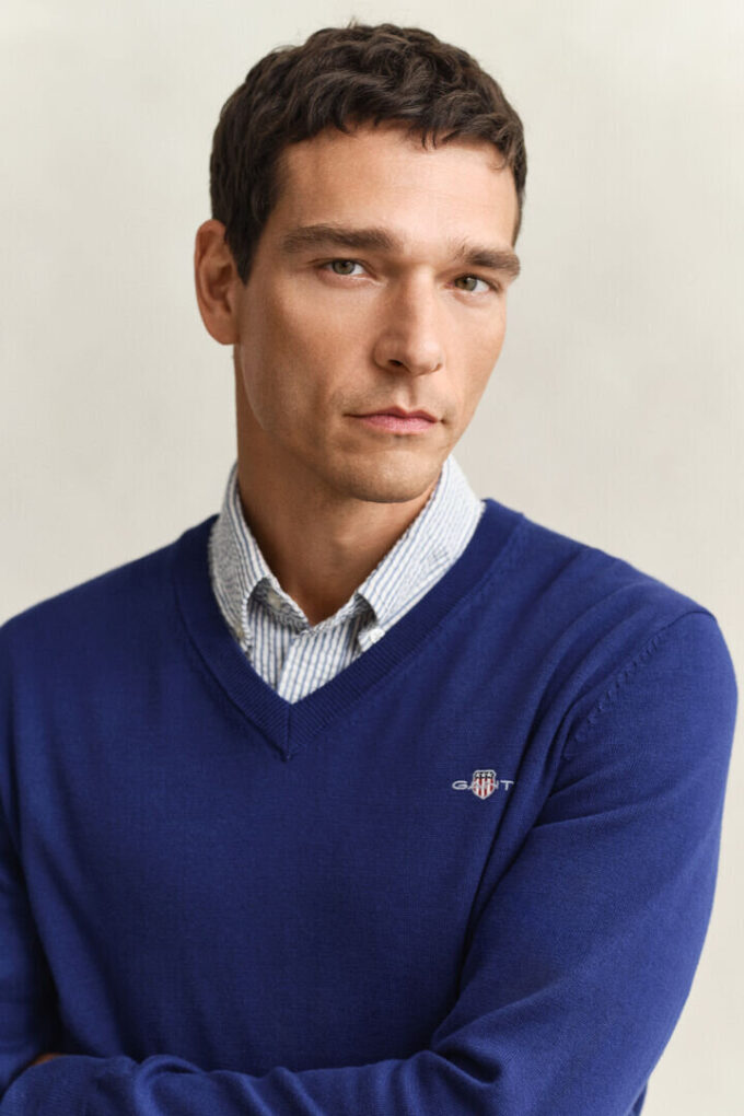Classic Cotton V-Neck Sweater Classic Cotton V-Neck Sweater