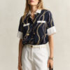 Contrast Blouse Contrast Blouse