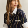 Contrast Blouse Contrast Blouse