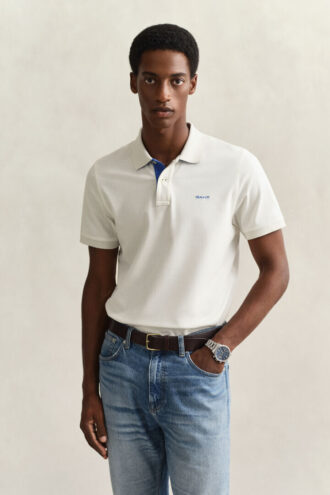 Contrast Piqua Polo Shirt