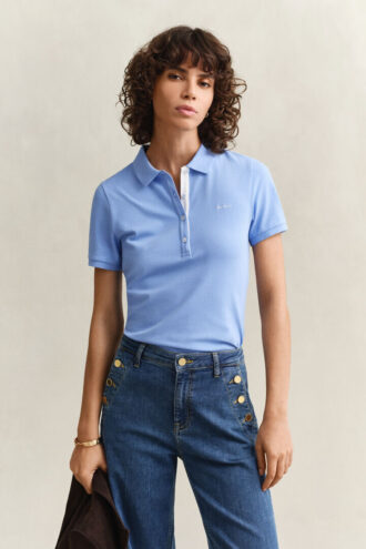 Contrast Piqua Polo Shirt