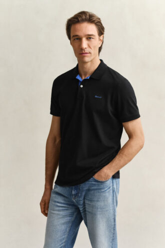 Contrast Piqua Polo Shirt