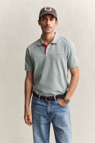 Contrast Piqua Polo Shirt